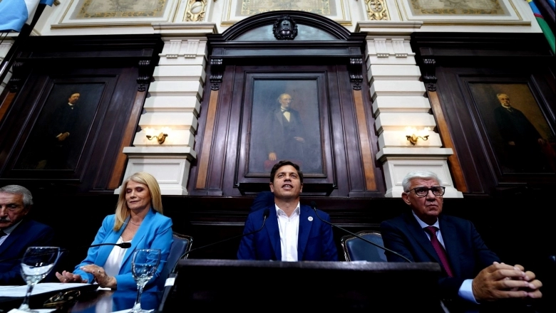 Axel Kicillof dio su discurso de Apertura de Sesiones con fuertes críticas a Milei