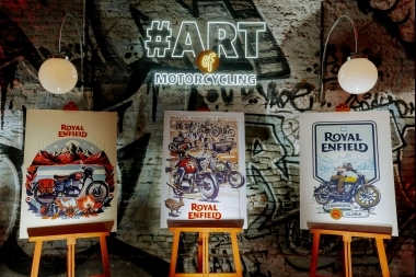 El concurso #ARTofMotorcycling de Royal Enfield Argentina tiene sus ganadores